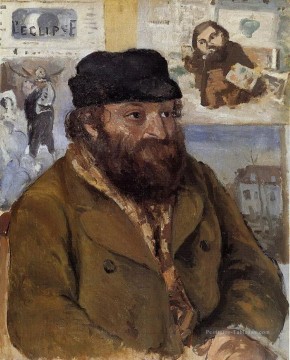 Portrait de Paul Cézanne 1874 Camille Pissarro Peinture à l'huile